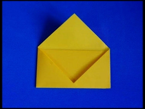 Видеоклип Как сделать конверт из бумаги а4 своими руками. Оригами для письма из листа. 