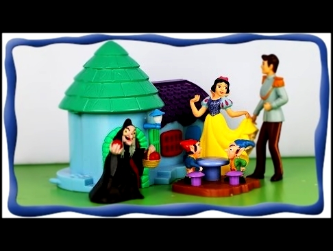 Белоснежка и семь гномов сказка, мультик с игрушками для детей 