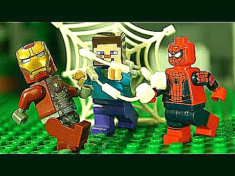 СуперГерои для Детей Человек-Паук: Возвращение Домой LEGO Marvel Super Heroes Мультики Майнкрафт 