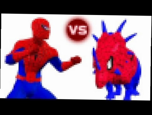 Человек-паук против динозавров анимация короткометражный фильм паук бои динозавр мультфильм дети 