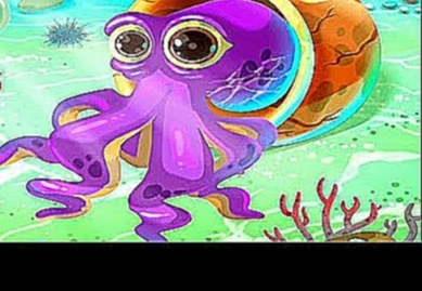 Развивающий мультфильм Обитатели Моря - Мультики для раннего развития 