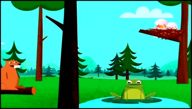 Видеоклип Мультики про животных для малышей - Лес Капу - Игры бесплатно 2016 - Мультфильм для детей 
