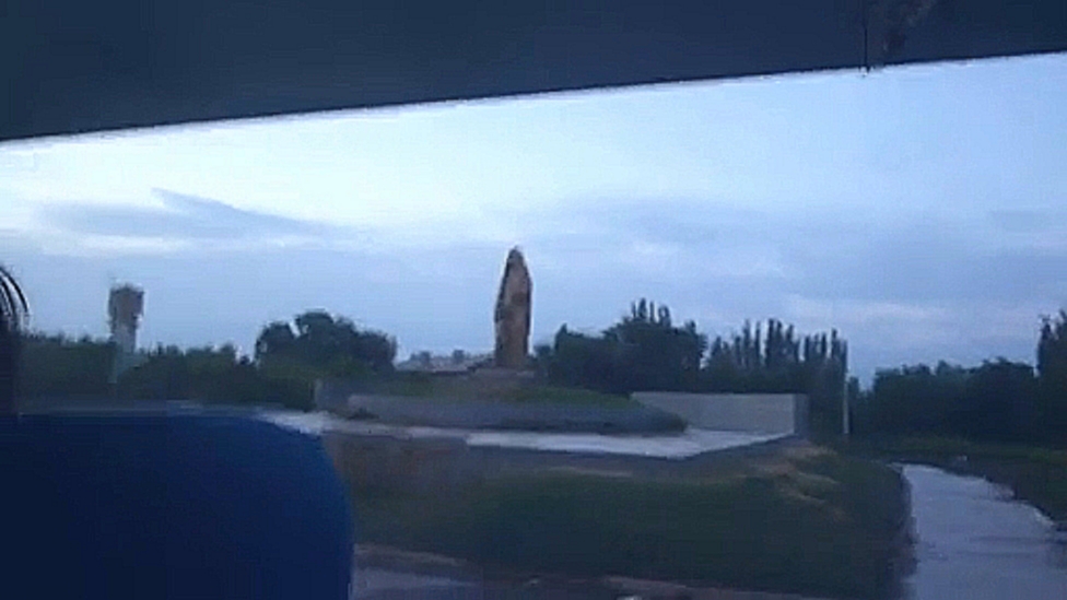 Видеоклип Иссык-Куль Рассвет Дорога городок Рыбачье 17 07 2014 