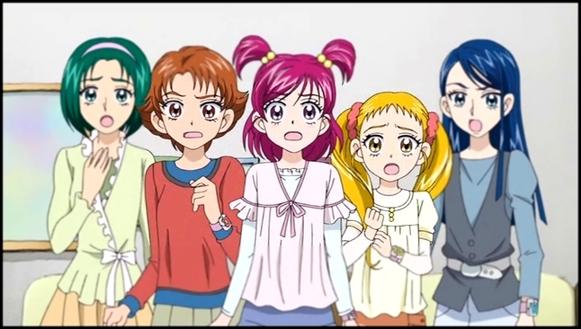 Видеоклип Yes! Pretty Cure 5 - 38 - La nuova storia di Cenerentola 