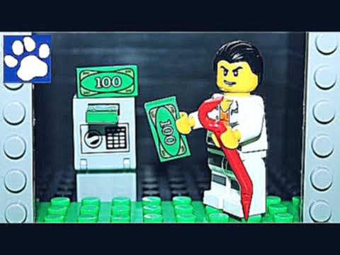 LEGO CITY Police Pursuit | Мультик ЛЕГО Ограбление банка Полицейская погоня | LEGO Animation 