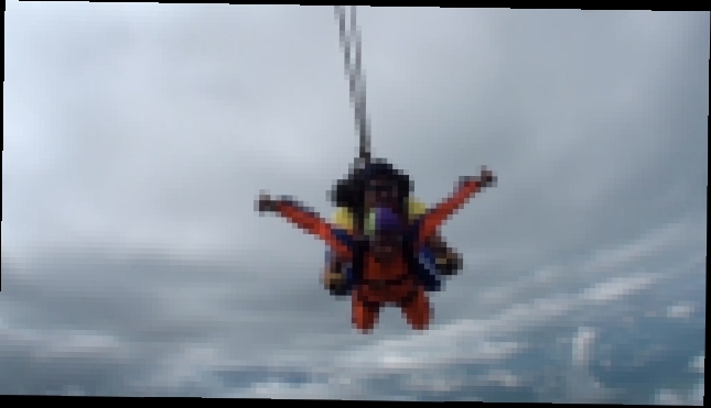 Видеоклип Мой прыжок с парашютом! 