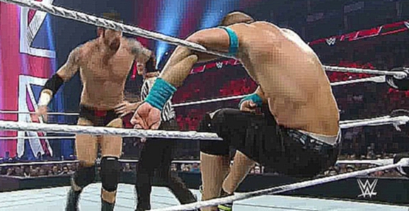 WWEWM ВВЕ РО 13.04.2015 - Джон Сина ч против Бэд Ньюз Барретта Матч за чемпионство США 