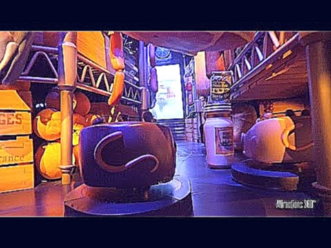 [4K] Trackless Ride - Ratatouille Ride - Disneyland Paris 
