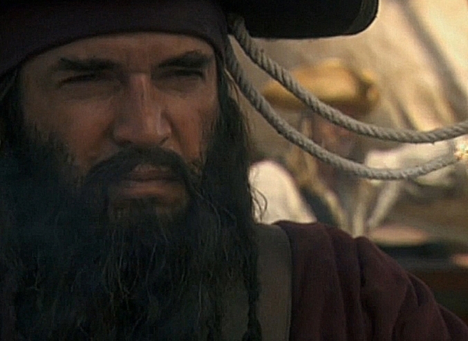 Видеоклип Черная Борода - настоящий пират Карибского моря 