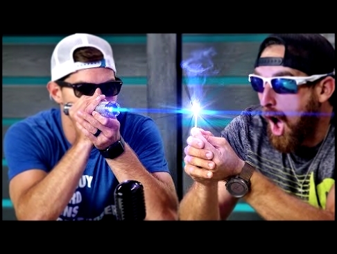 World&#39;s Strongest Laser | Overtime 5 | Dude Perfect 