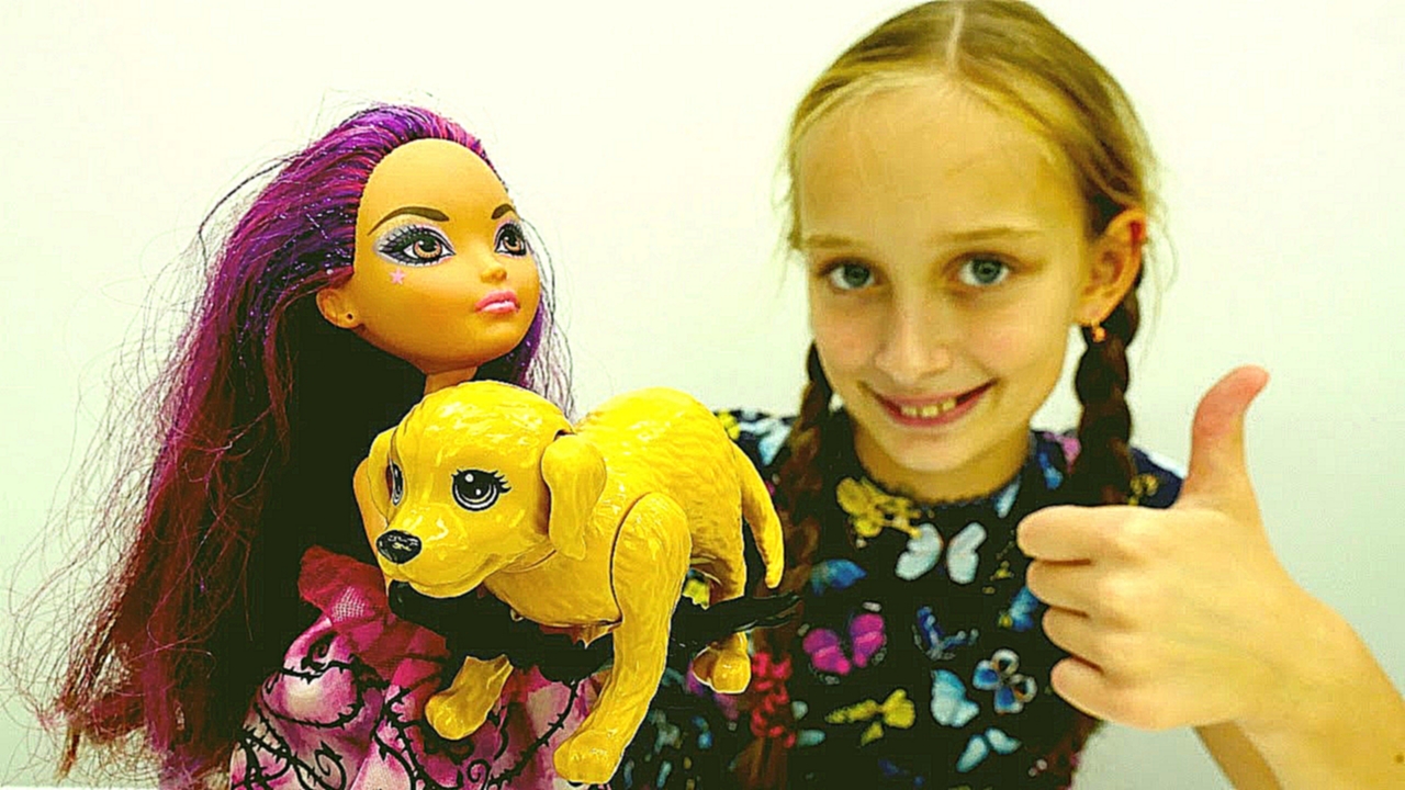 Мультики #ЭверАфтерХай: Браэр выбирает себе питомца в ЗООМАГАЗИНЕ!  Игры куклы для девочек 