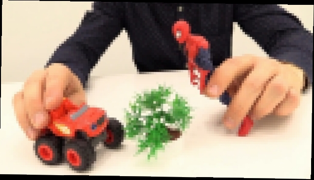 Машинки для мальчиков, Вспыш: смотреть видео про игрушки. Человек Паук и Вспыш наряжают ёлку! 