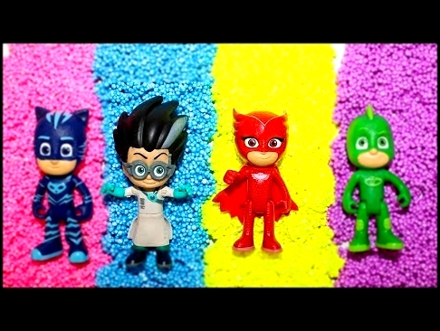 Герои в масках Игрушки Мультики для детей Учим цвета PJ Masks toys Best Learn colors Video for kids 
