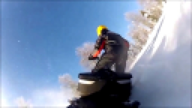 Крепление RAM Mounts для камеры GoPro на снегоходе 