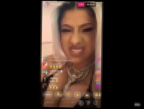Cardi b gets fucked by offset on Live Instagram  