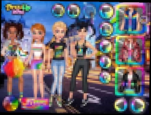 Мультик игра Принцессы Диснея на ЛГБТ параде Princess LGBT Parade 