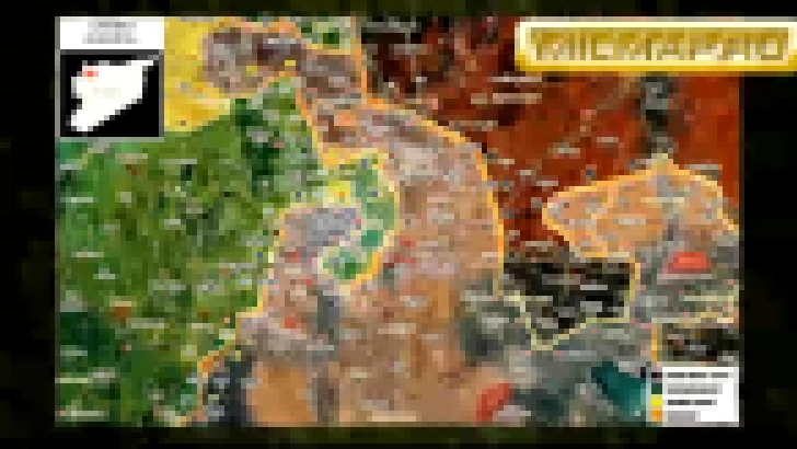 Видеоклип Бои на севере Сирии февраль-май 2016г. Деблокада Нубль, Аль-Захра. Бои курдов Мареа и Азаз.  