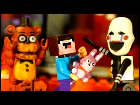 ФНАФ Лего Пять Ночей с Фредди и Лего НУБик Мультики Майнкрафт - Lego FNAF Minecraft Animation 