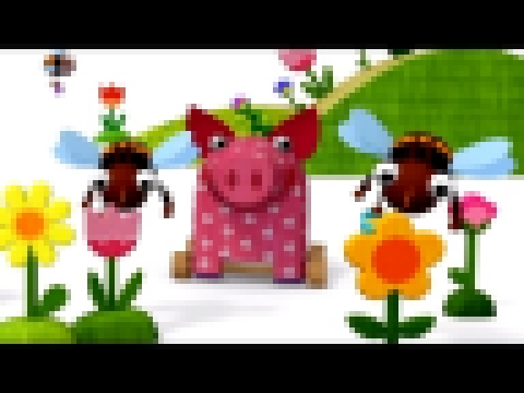 Деревяшки - Мёд - Развивающие мультики для самых маленьких - Серия 29 