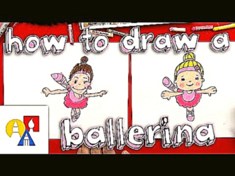 How To Draw A Cartoon Ballerina 