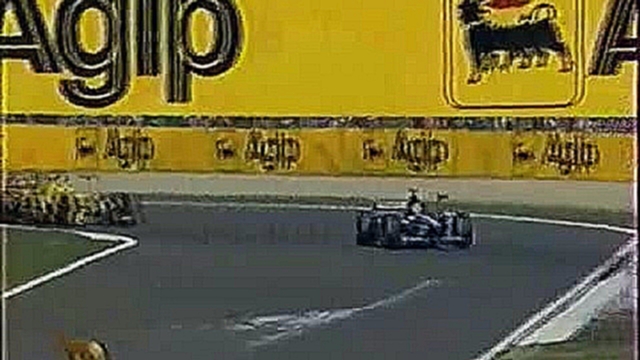 Формула-1. Сан-Марино-98. Оливье Панис обгоняет Ральфа Шумахера 
