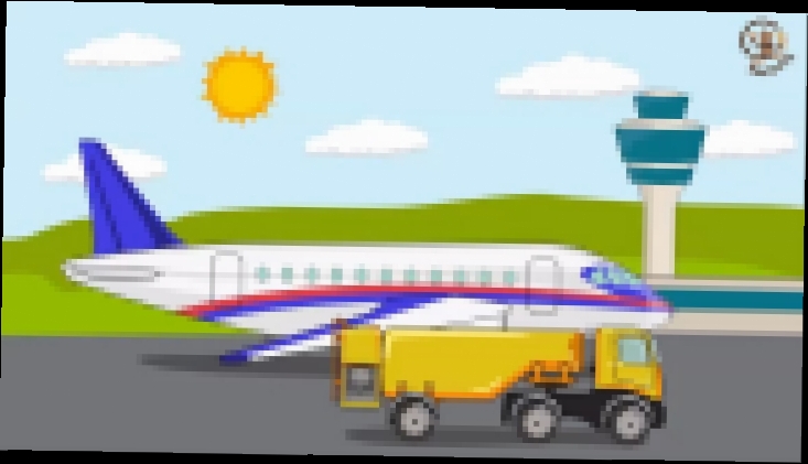 Мультфильм про самолёт и машину. МанкиМульт 