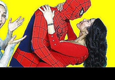 SPIDERMAN LOVES ELSA  Человек паук и Эльза Холодное сердце love story супергерои в реальной жизни 