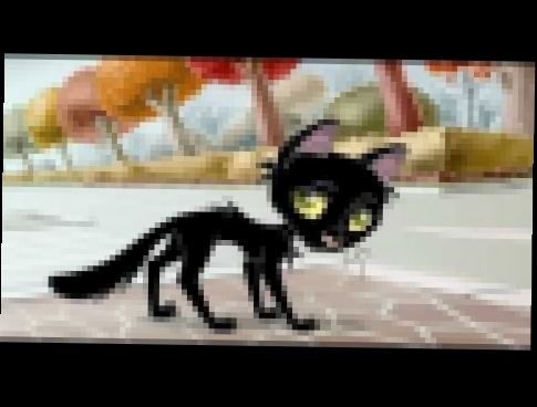 Видеоклип Мультфильм  Жил-был черный кот (2006) Мультфильм на Украинском языке ! 