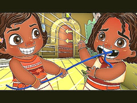 Moana & Maui Español Funny Story Cartoon For Kids ♡ ABC Songs for Toddler #2 