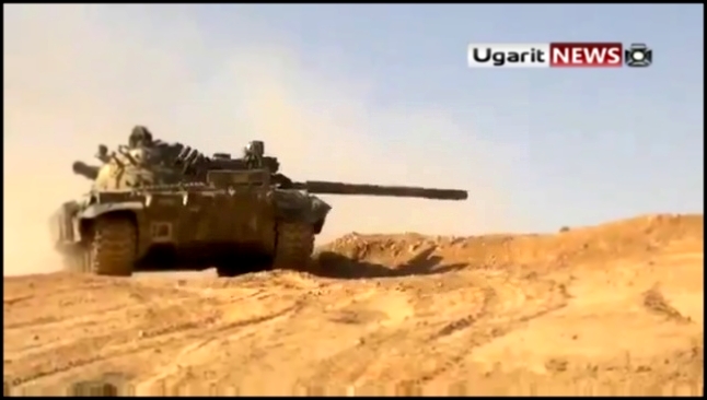 Война в Сирии. Боевики ССА и трофейный танк Т-55АМВ 