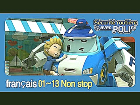 Compilation #1 Robocar Poli - Sécurité routière 