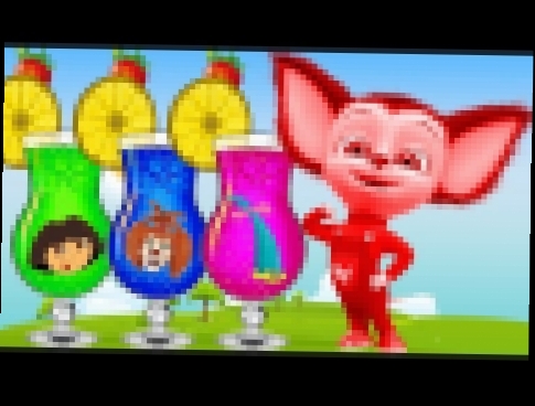 Малыши герои стали разноцветными - Мультик игра для детей про цвета 