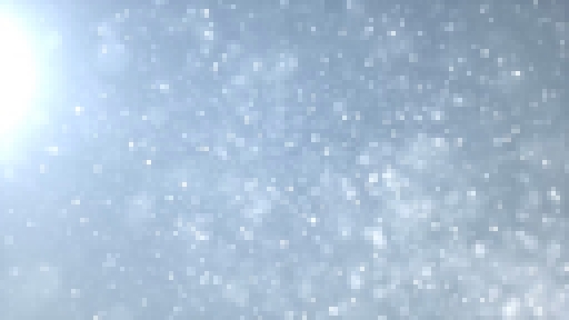 Видеоклип Падающий снег, летающие снежинки | Snow Particles Floating in the Air | 4К Расслабляющий фон 