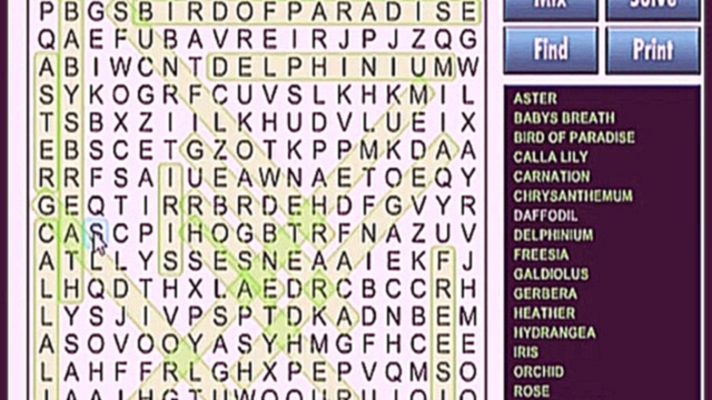 Word Search Film 2 15.01.2015 