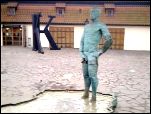 Čůrající postavy / Скульптура-фонтан «Писающие мужчины» в Праге 