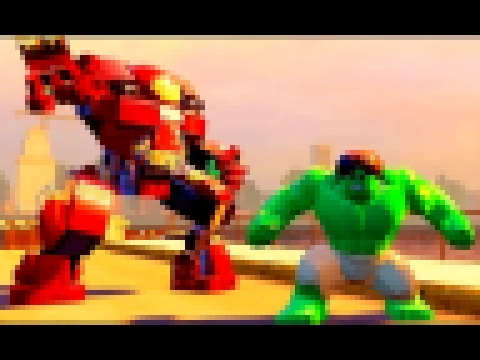 Лего Игры Марвел Супергерои Халкбастер против Халка битва Героев Hulk VS Hulkbuster 