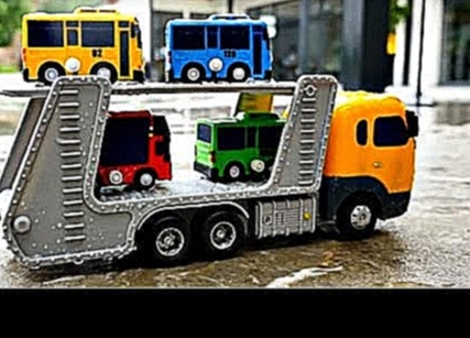 Мультики про машинки - Автобус Тайо и его друзья - Игрушки из мультфильмов 