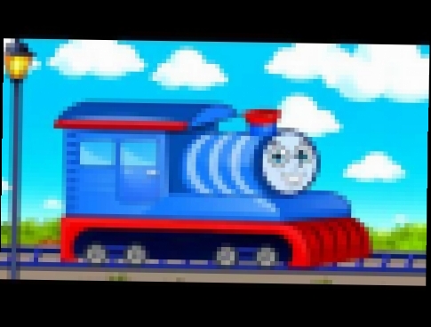 Развивающий мультик игра для малышей ПАРОВОЗИК ТОМАС - мойка и покраска! Thomas the train 
