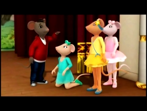 Мультфильм Ангелина балерина мышка малышка 