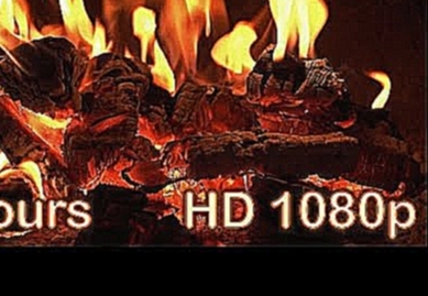 Видеоклип ✰ 8 HOURS ✰ Best Fireplace HD 1080p video ✰ Relaxing fireplace sound ✰ Christmas Fireplace ✰ Full HD 