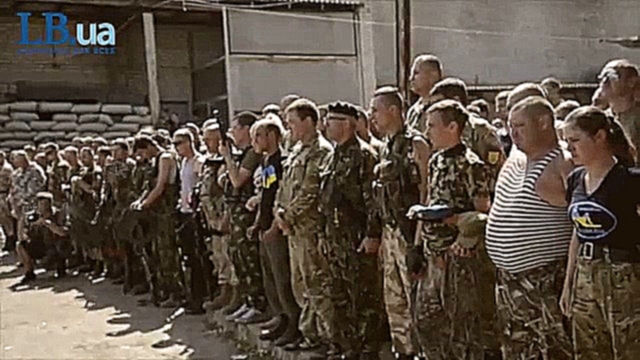 Видеоклип 29 июля 2014. Батальон Айдар, прощание с уничтоженными террористами 
