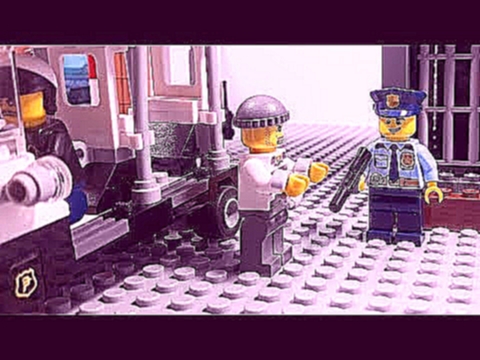 Lego City Prisoner Transport | Lego Stop Motion | Cartoon For Kids 