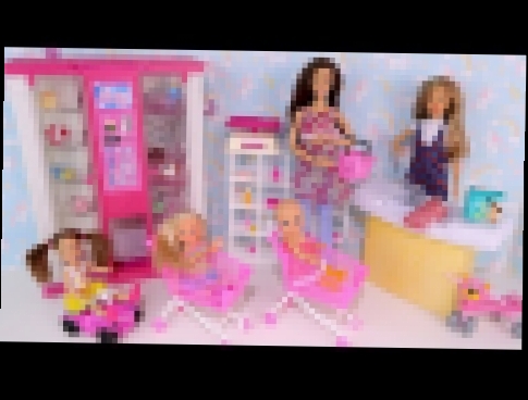 В ДЕТСКИЙ МИР ЗА ПОЛЗУНКАМИ! Мультик #Барби Беременная Мама Куклы для девочек 