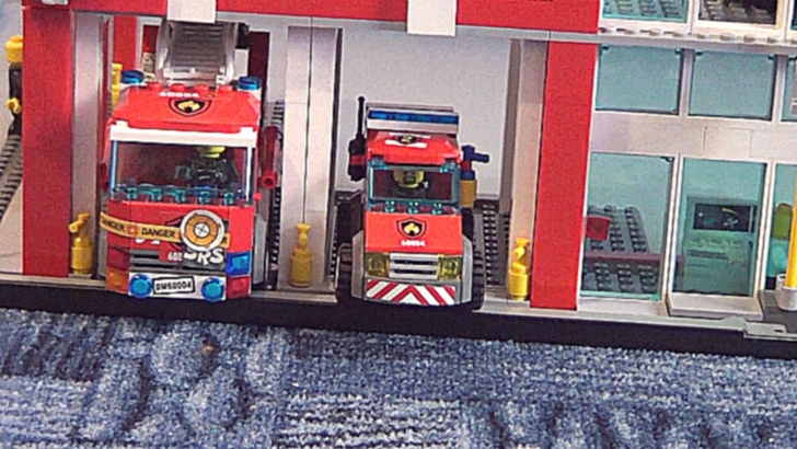 Первый Серёжкин мультик «Лего», про пожарных 2013 год. 