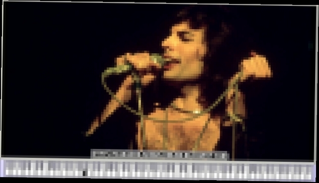 Видеоклип Freddie Mercury Queen - "I Want To Break Free"  (Instrumental karaoke version) 
