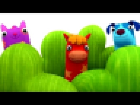 Деревяшки - Прятки - Серия 7 - Развивающий мультфильм для самых маленьких 