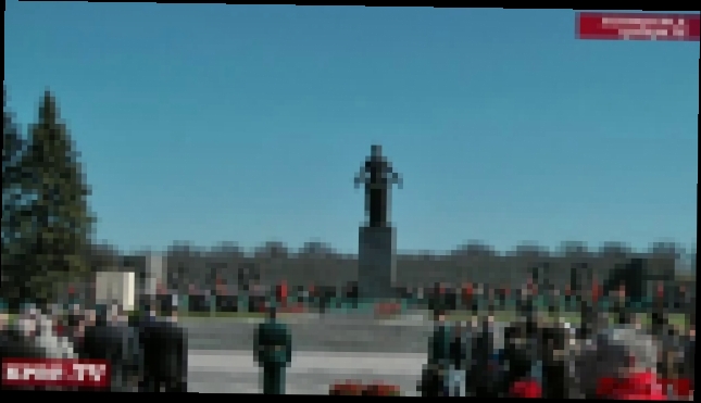 Видеоклип Траурная церемония на Пискаревском кладбище  