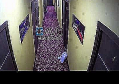 Камера видеонаблюдения в гостинице, камера AVC-9101 рабочий процесс #2 