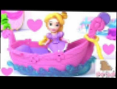 Принцессы Диснея. РАПУНЦЕЛЬ! Игрушка и Раскрасска Disney Princess Coloring Book Игры для Девочек 