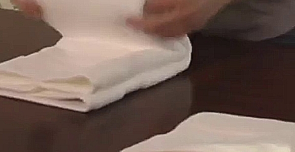 Как складывать полотенца 